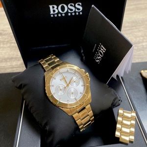 HUGO BOSS WATCH (Gold)